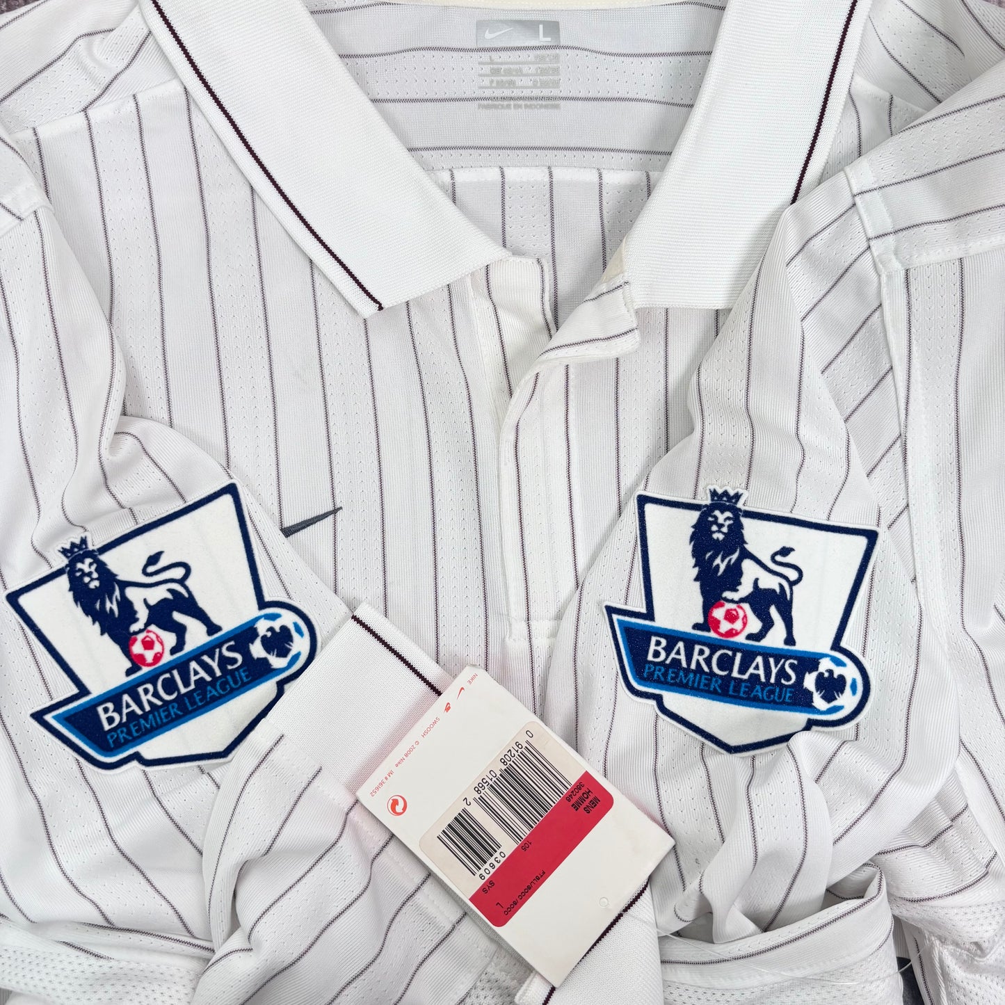 2009/10 Arsenal Away Longsleeve Shirt - Player Issue - Fabregas - L - New with Tag