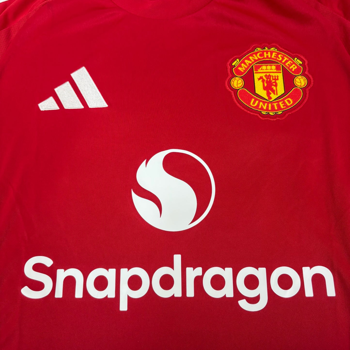 2024/25 Manchester United Home Longsleeve Shirt - Hojlund - L - New with Tag
