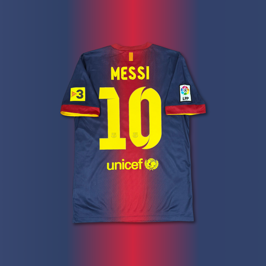 2012/13 Barcelona Home Shirt - Messi - S