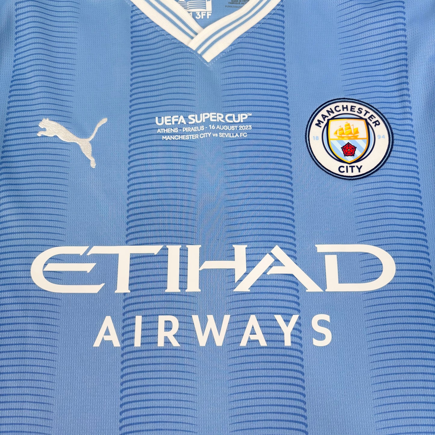 2023/24 Manchester City Home Shirt - Haaland - L - New with Tag