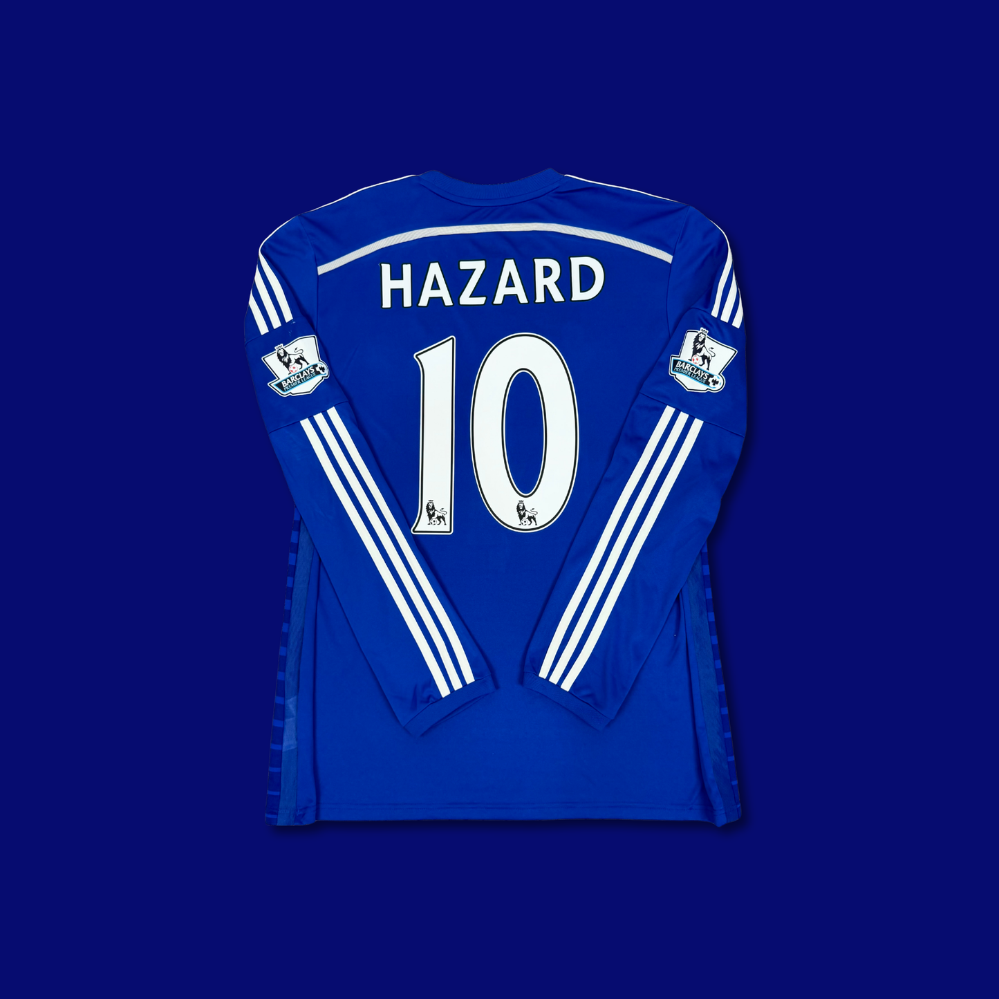 2014/15 Chelsea Home Longsleeve Shirt - Hazard - XL