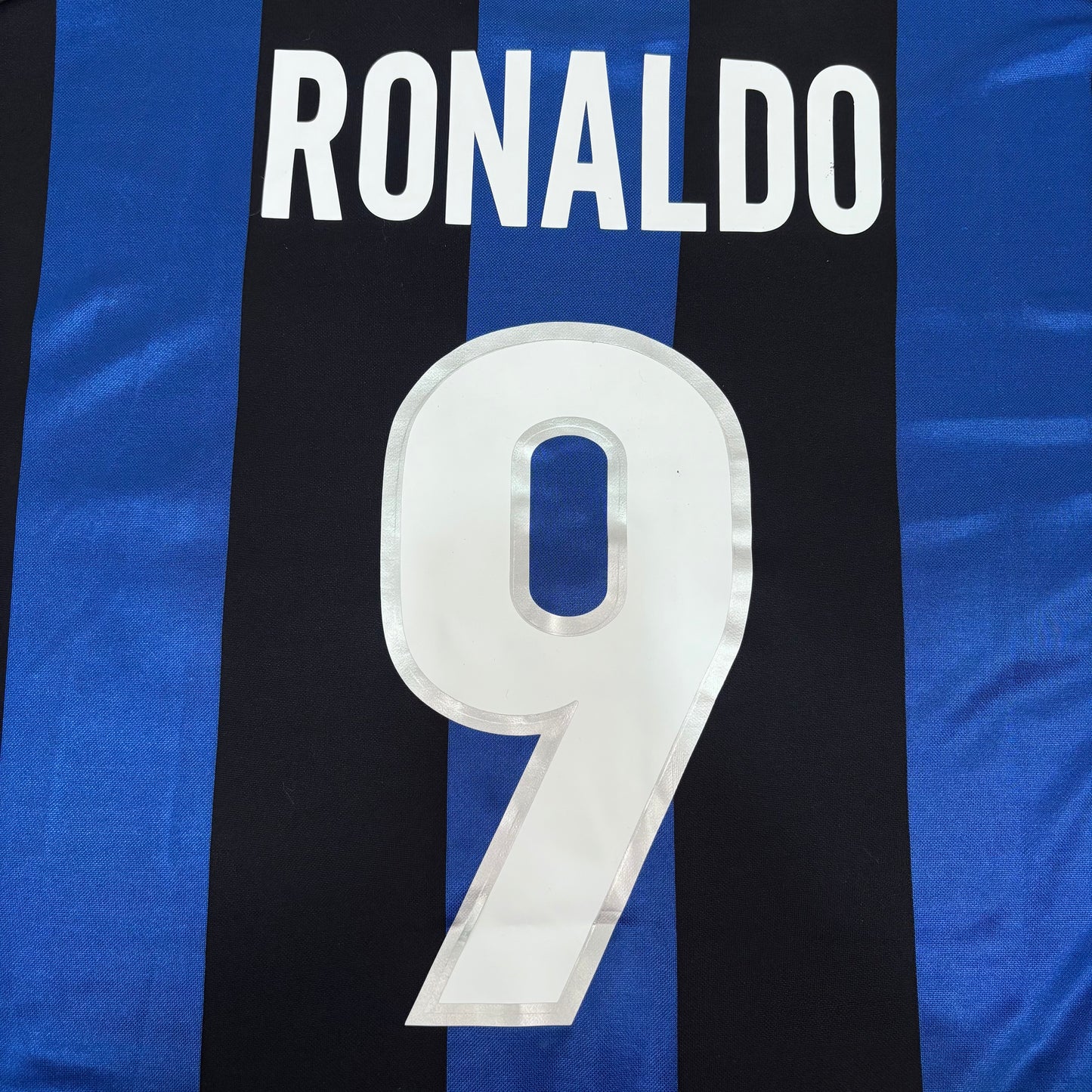 1999/00 Inter Milan Home Longsleeve Shirt - Ronaldo - M