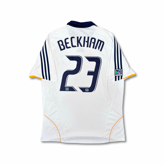 2008/09 LA Galaxy Home Shirt - Beckham - XL