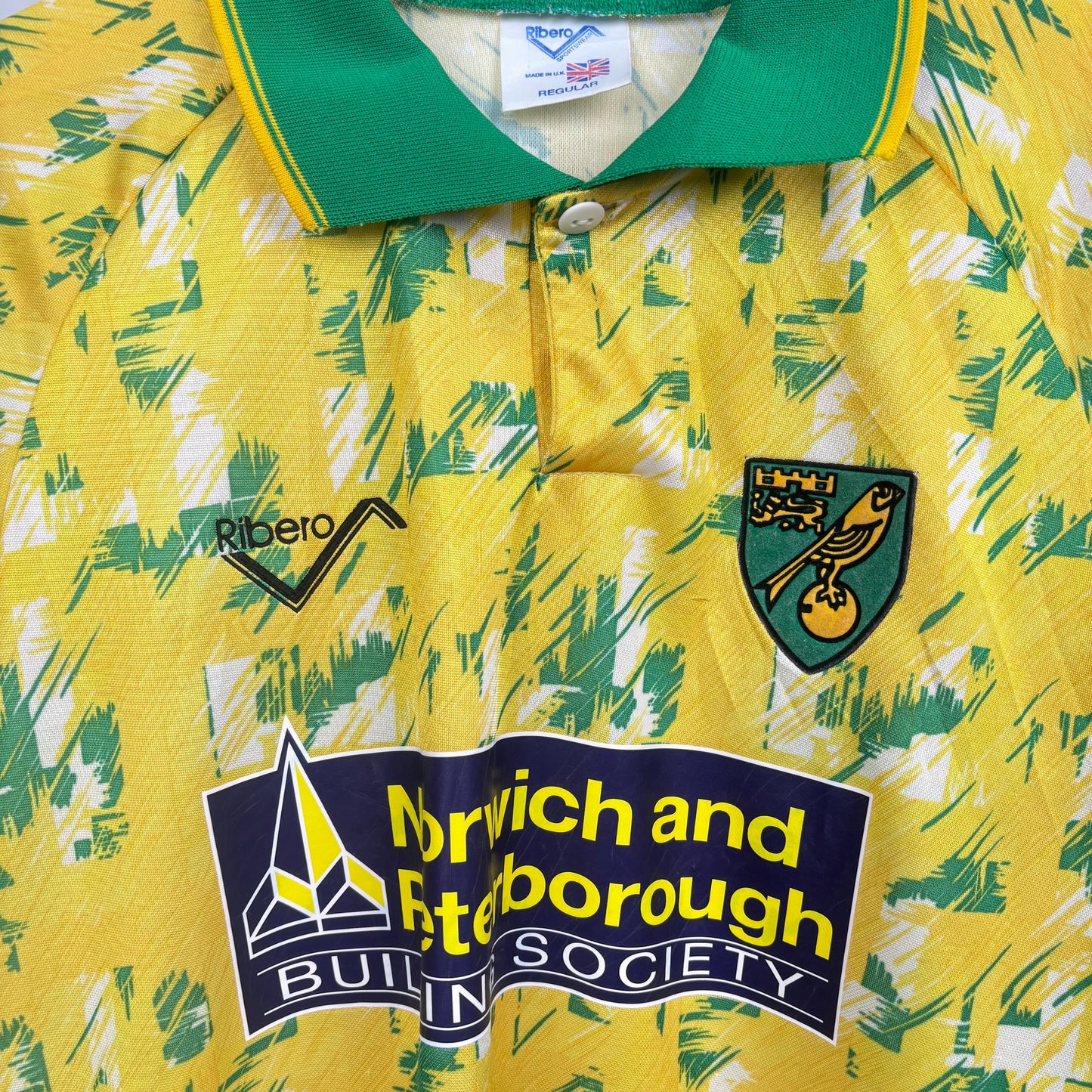 1992/93 Norwich City Home Shirt - S