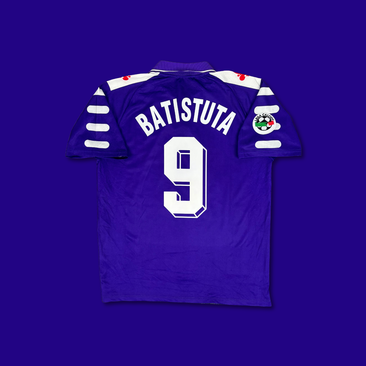 1998/99 AC Fiorentina Home Shirt - Batistuta - M