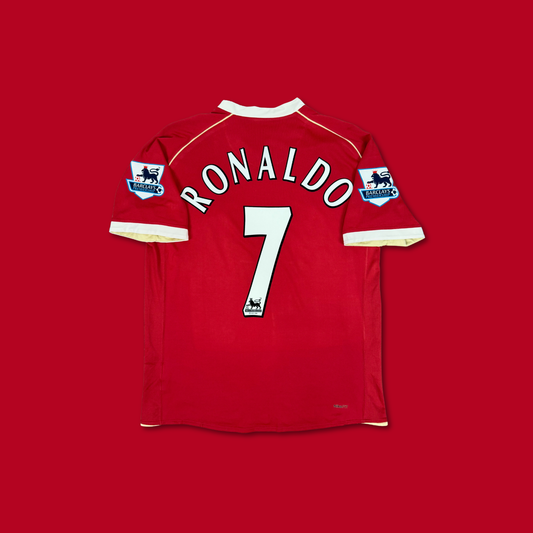 2006/07 Manchester United Home Shirt - Cristiano Ronaldo - M