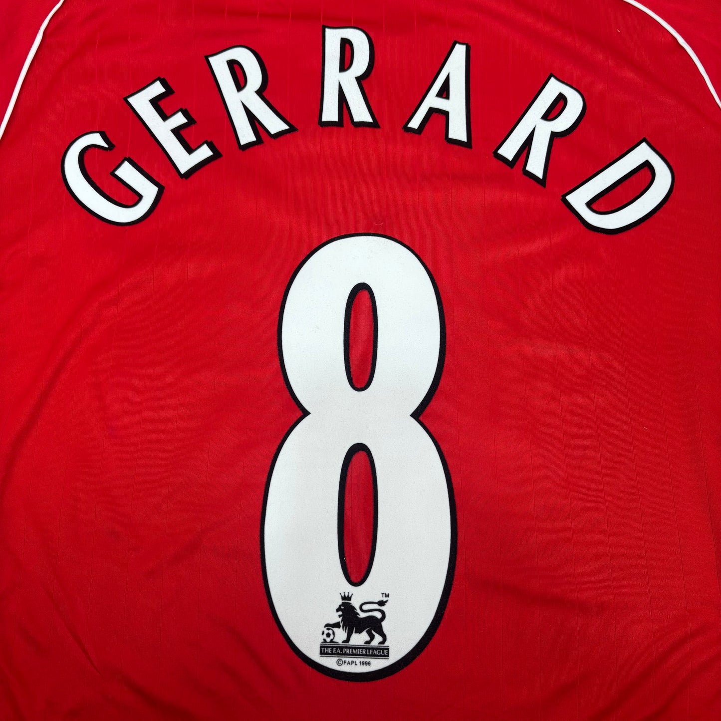 2006/07 Liverpool Home Shirt - Gerrard - XL