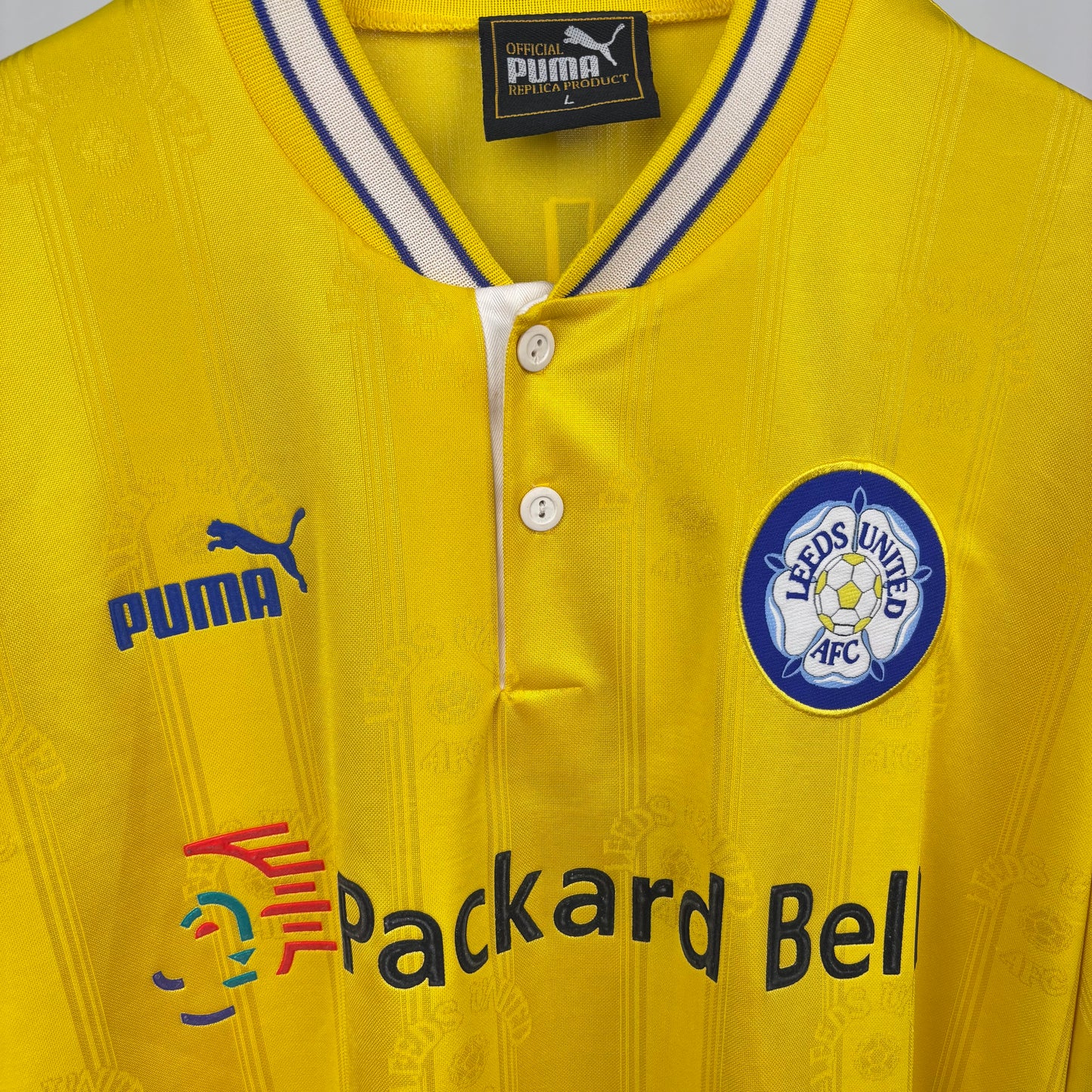 1998/99 Leeds United Away Shirt - Haaland - L