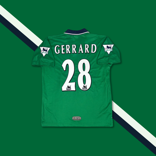 1999/00 Liverpool Third Shirt - Gerrard - M