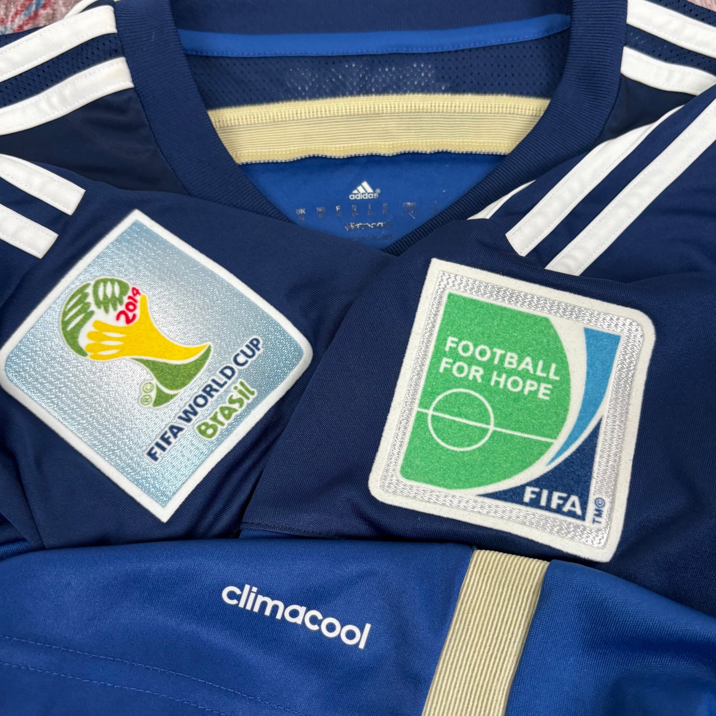 2014/15 Argentina Away Shirt - Messi - M