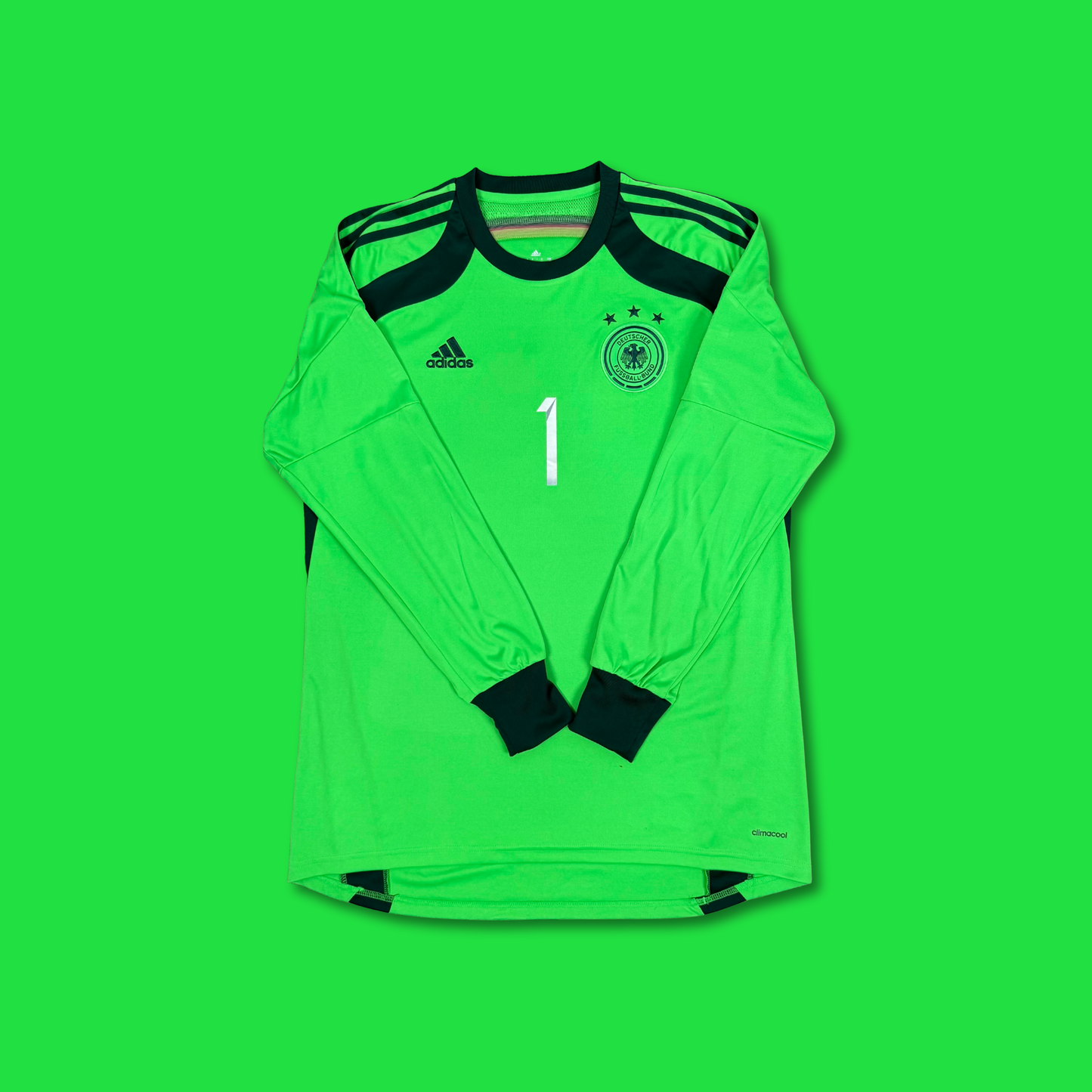 2014/15 Germany Goalkeeper Longsleeve Shirt - Neuer - L