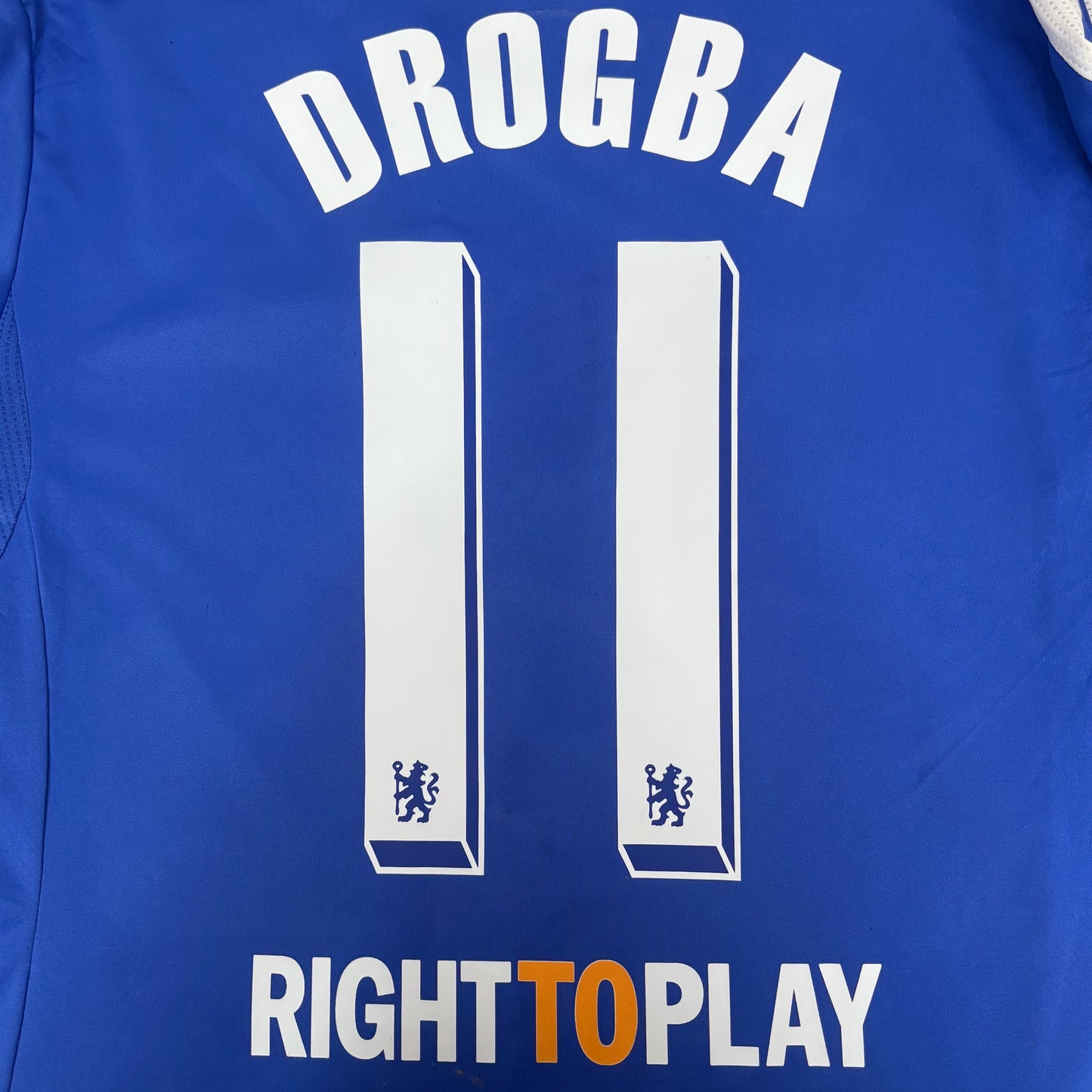 2011/12 Chelsea Home Shirt - Drogba - L