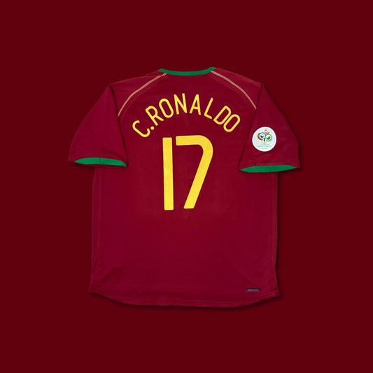2006/07 Portugal Home Shirt- Cristiano Ronaldo - XL