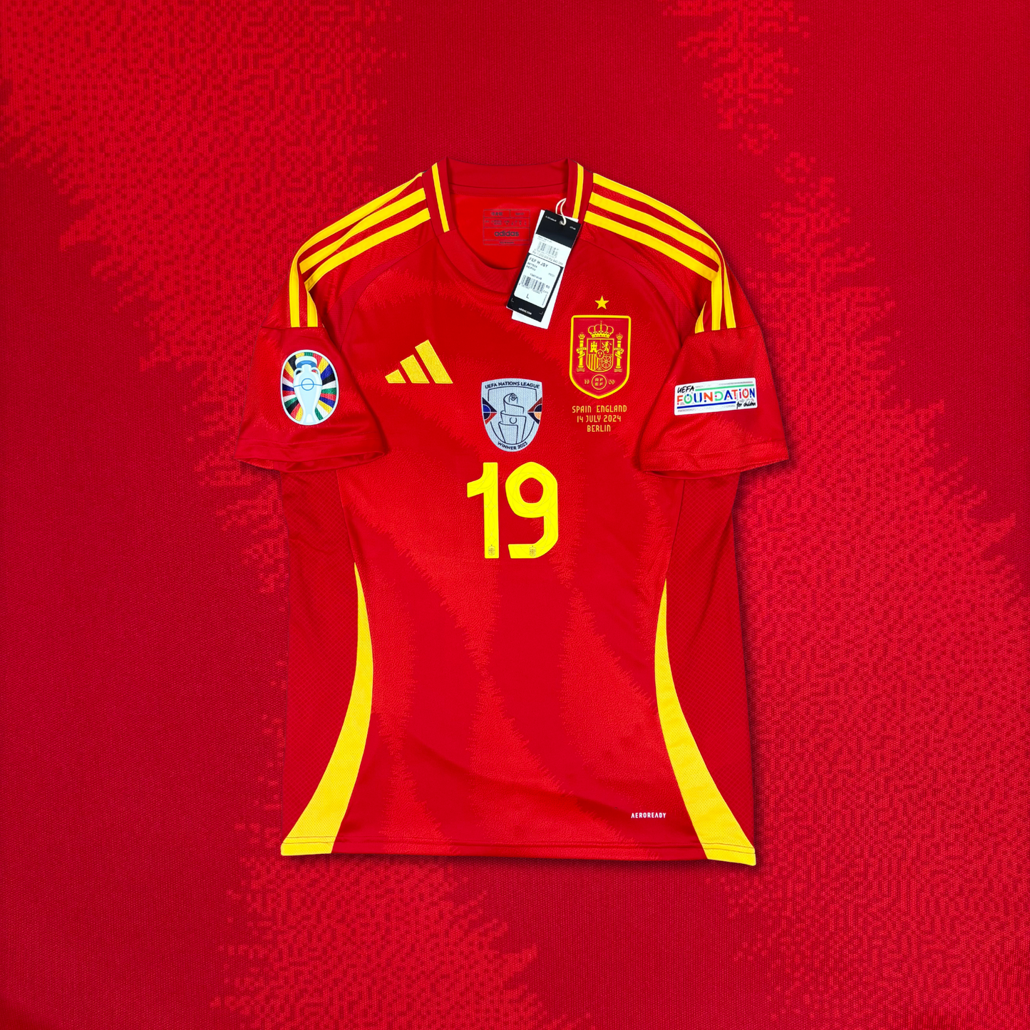 2024/25 Spain Home Shirt - Yamal- New with Tag - M