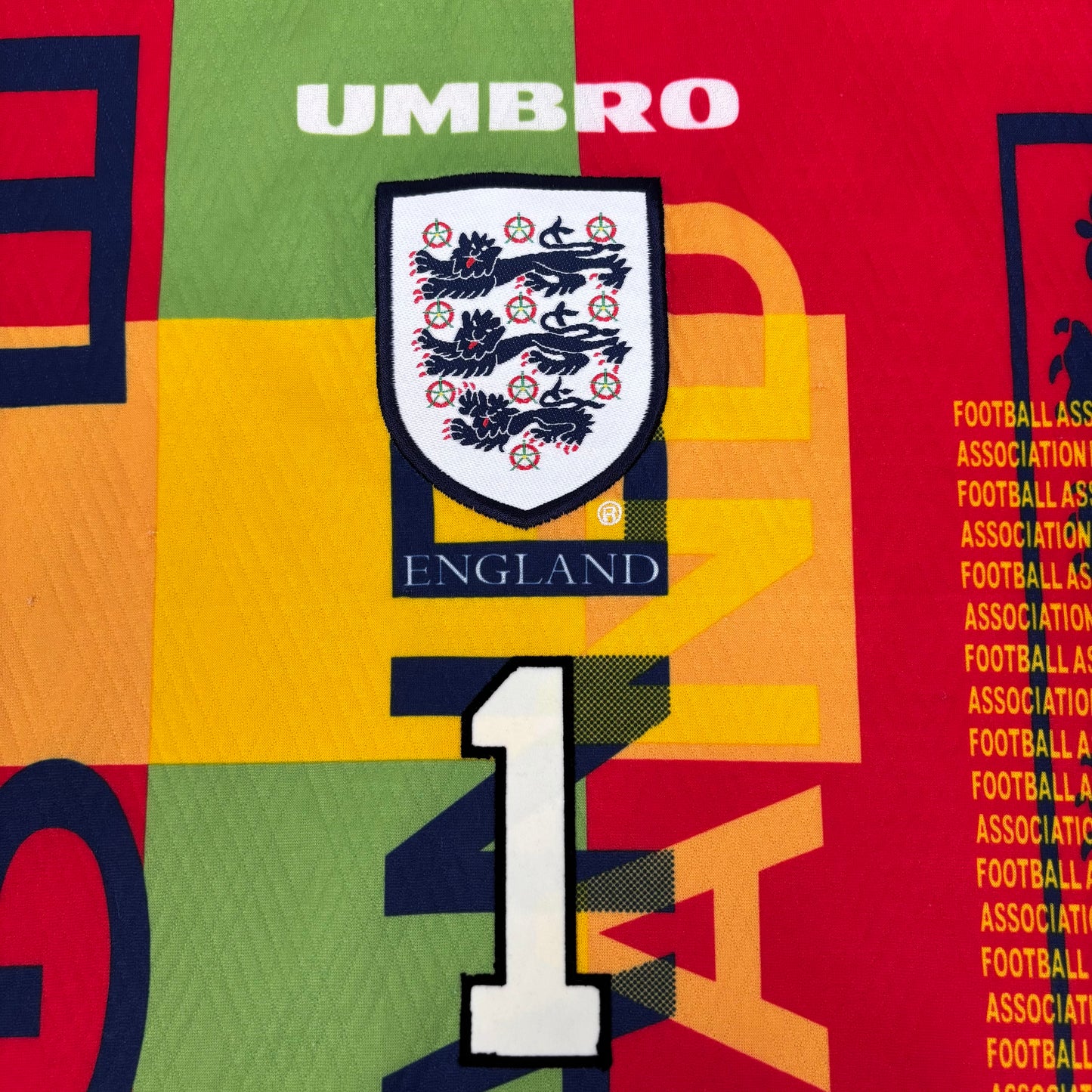 1996/97 England GK Shirt - Seaman - XL