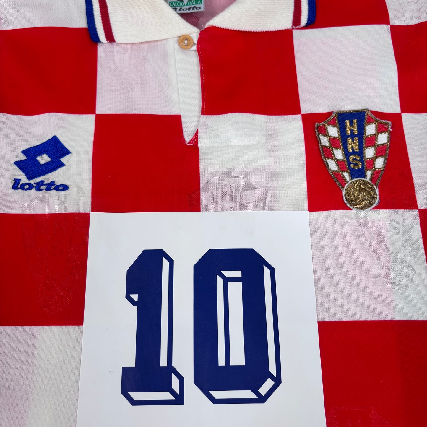 1996/97 Croatia Home Shirt - Boban - L