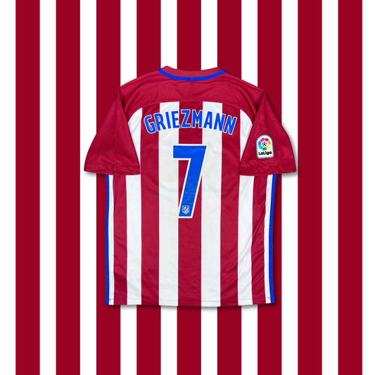 2016/17 Atletico Madrid Home Shirt - Griezmann - L