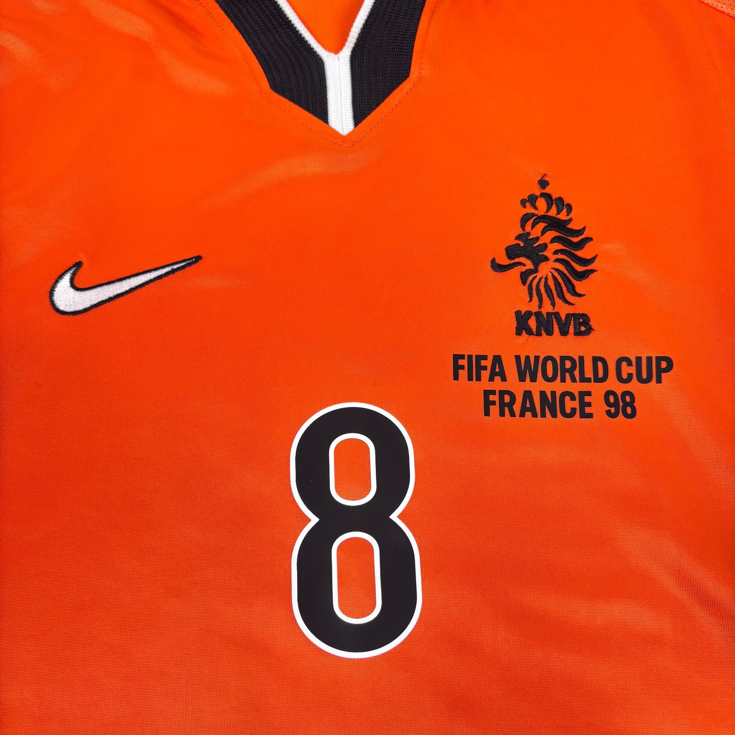 1998/99 Netherland Home Shirt - Bergkamp - M