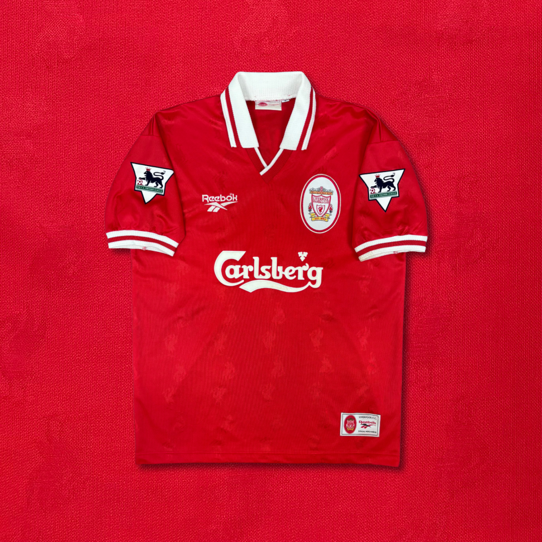 1997/98 Liverpool Home Shirt - Fowler - M