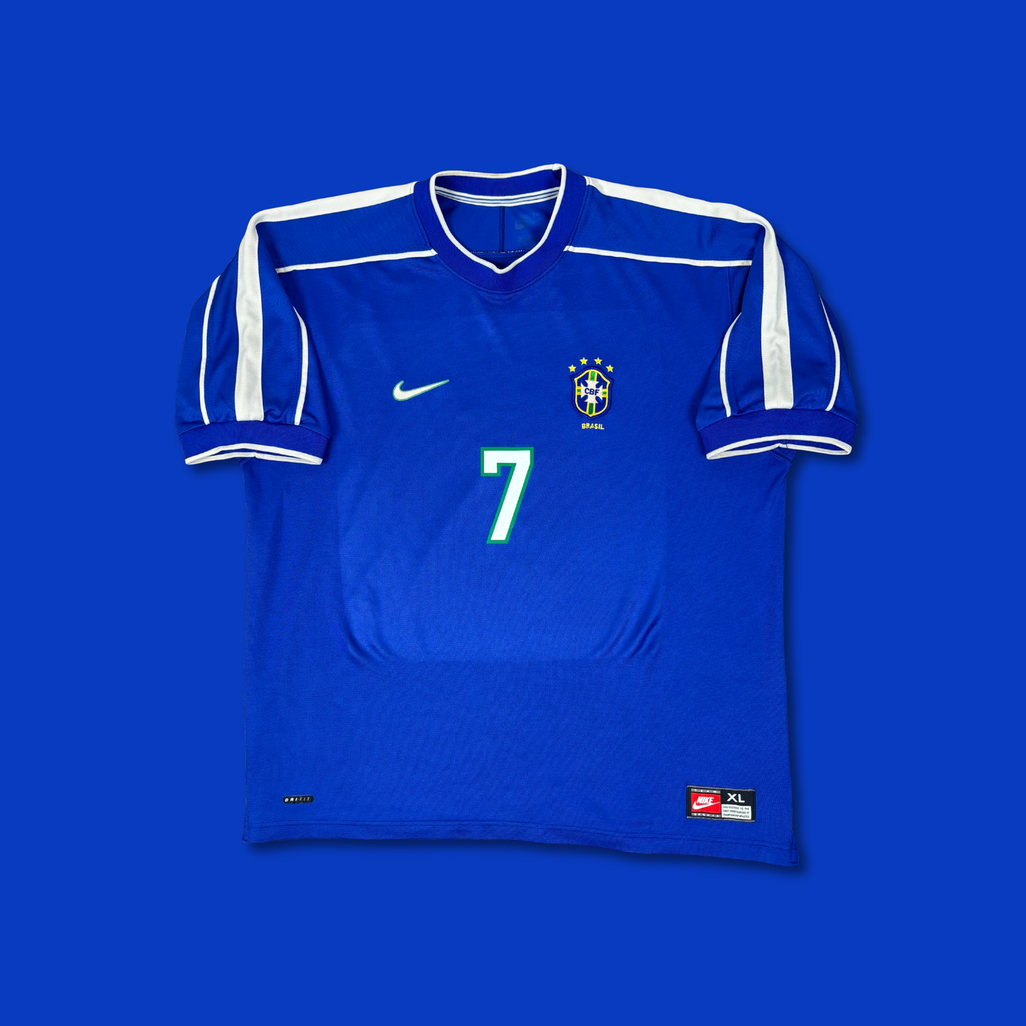 1998/99 Brazil Away Shirt - Ronaldinho - XL