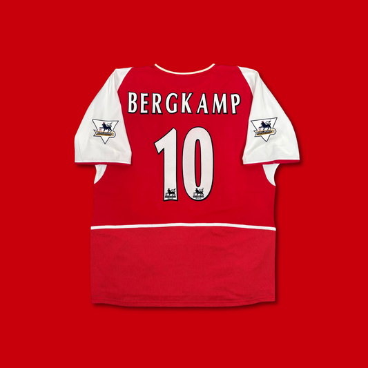 2003/04 Arsenal Home Shirt - Bergkamp - XL