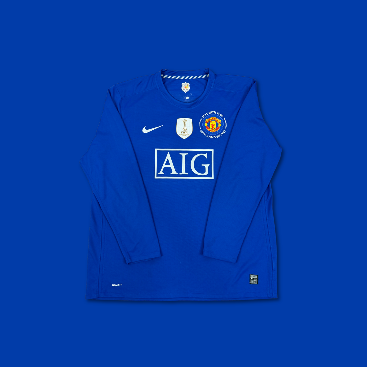 2008/09 Manchester United Third Longsleeve Shirt - Cristiano Ronaldo - XXL