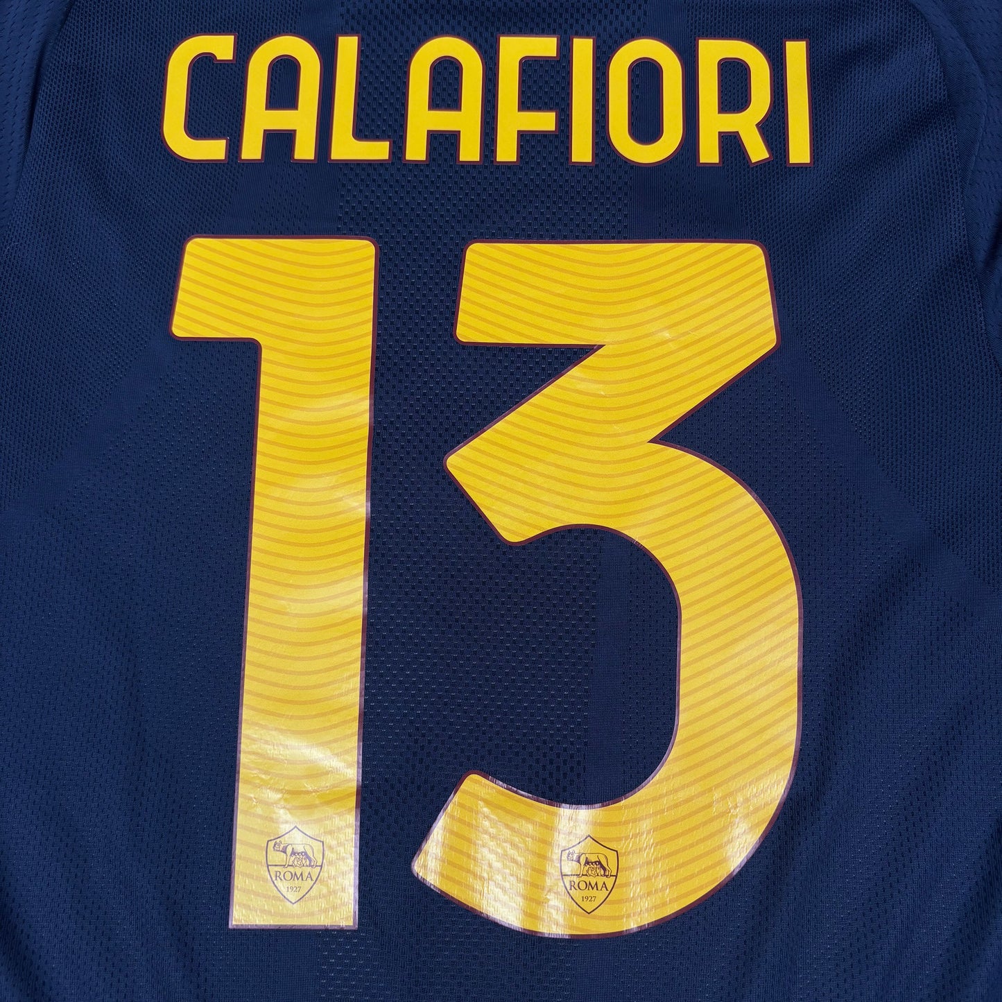 2021/22 AS Roma Fourth Shirt - Calafiori - M