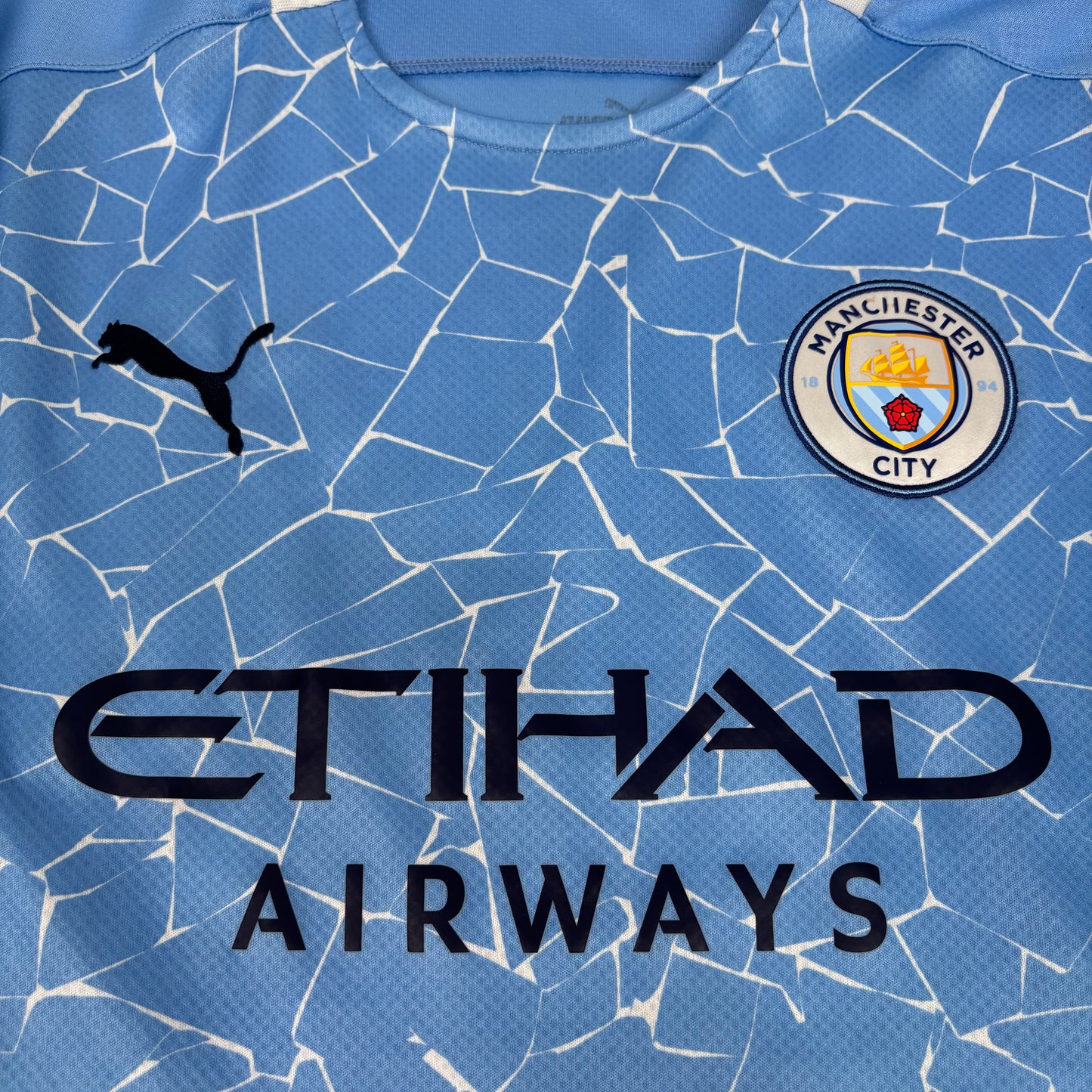 2020/21 Manchester City Home Shirt - Ruben Dias - M