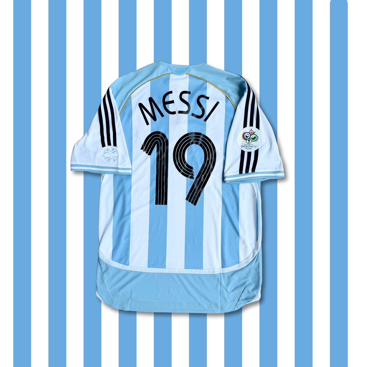 2006/07 Argentina Home Shirt - Messi - M - New with Tag