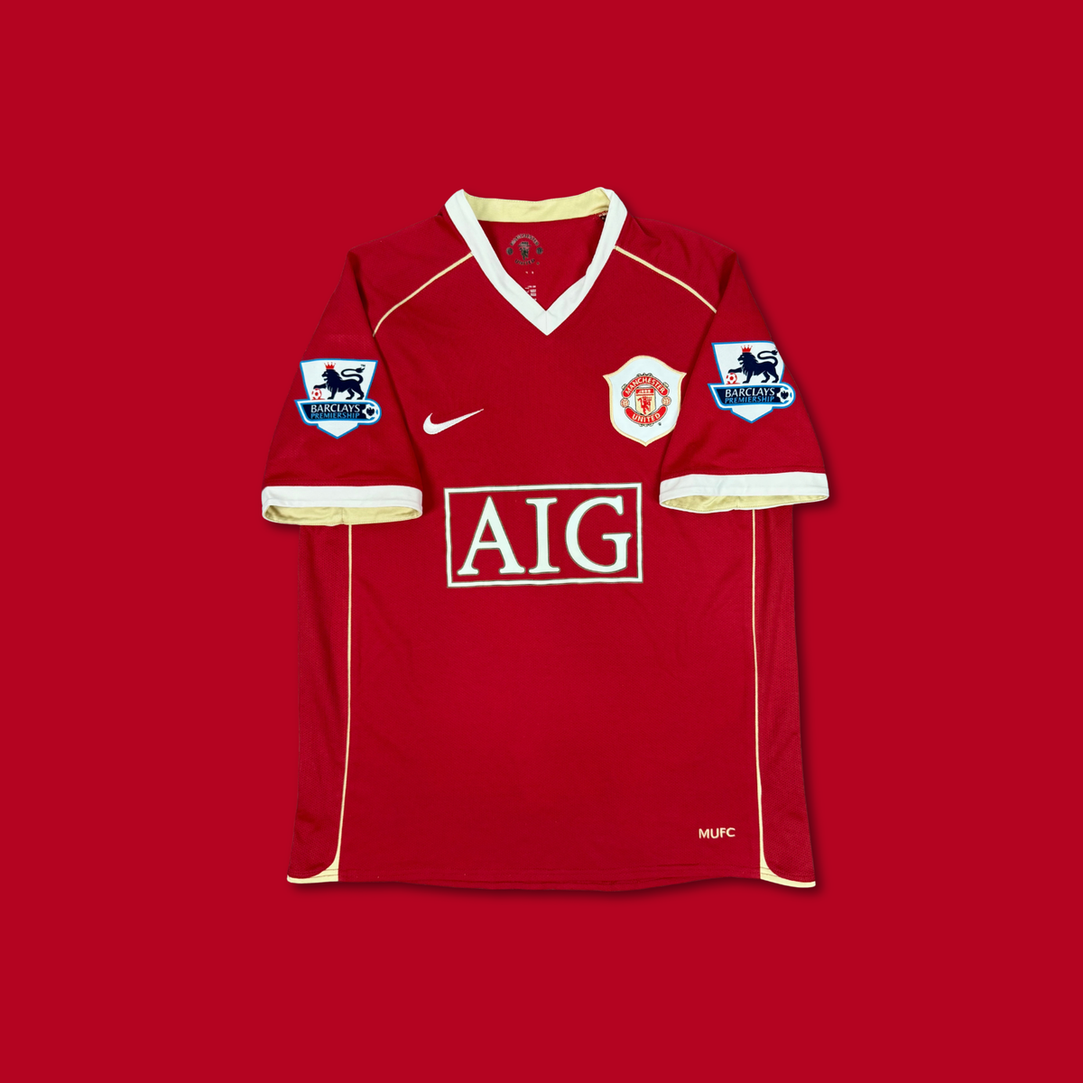 2006/07 Manchester United Home Shirt - Cristiano Ronaldo - M