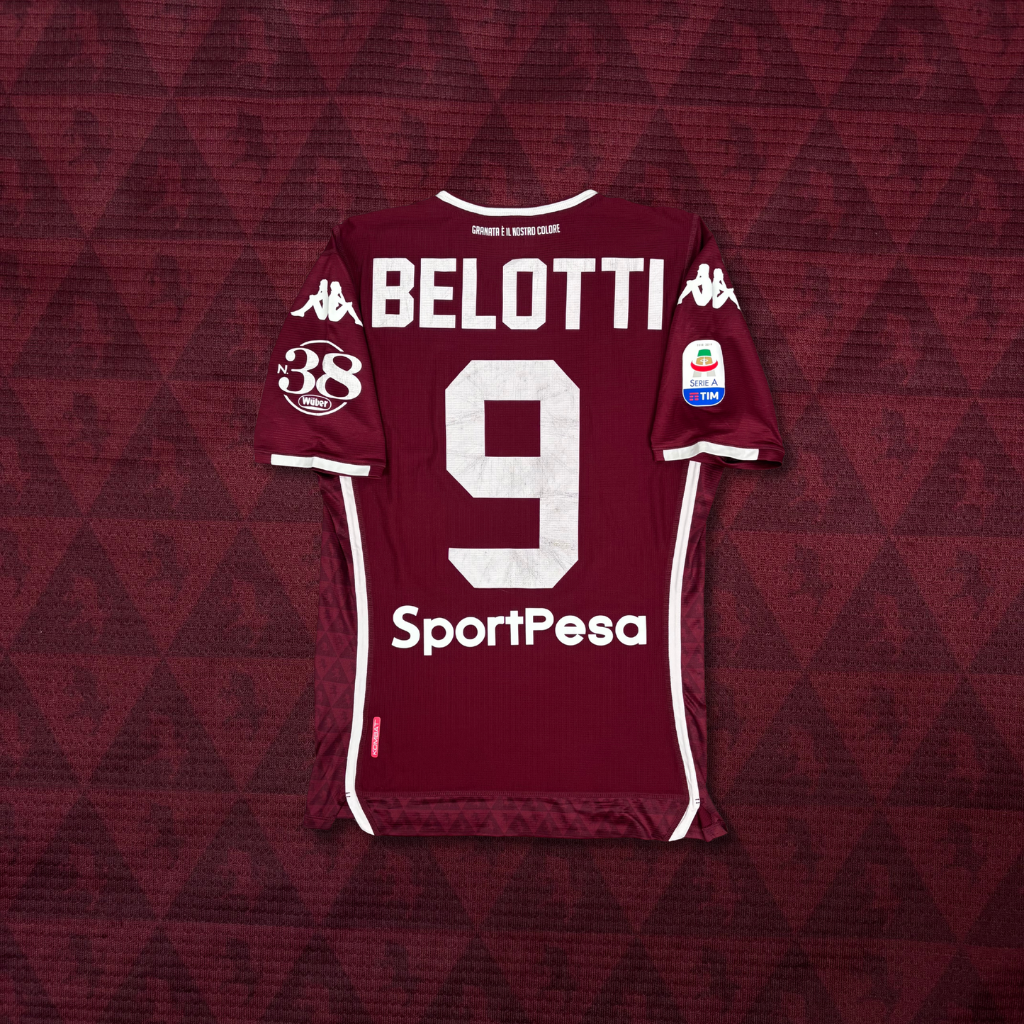 2018/19 Torino Home Shirt - Player Issue - Belotti - XL