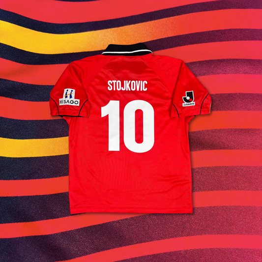 2001/02 Nagoya Grampus Eight Home Shirt - Stojkovic - M