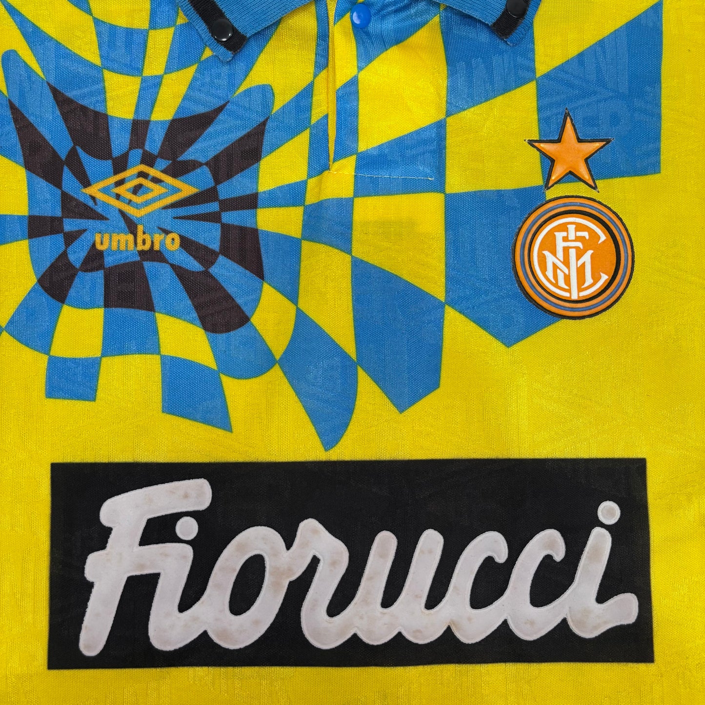 1993/94 Inter Milan Third Shirt - Bergkamp - L