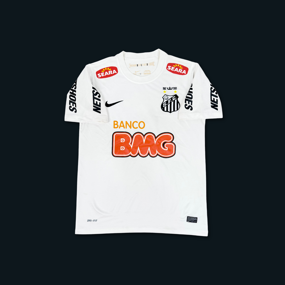 2012/13 Santos FC Home Shirt - Neymar JR - S