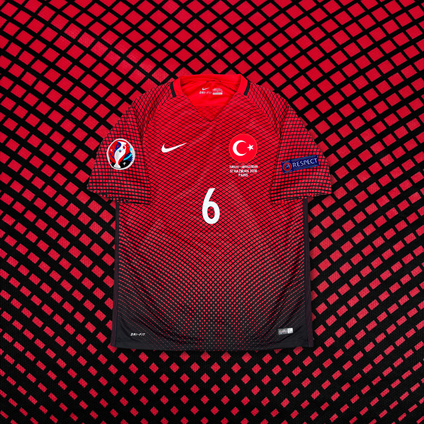 2016/17 Turkey Home Shirt- Çalhanoğlu - L