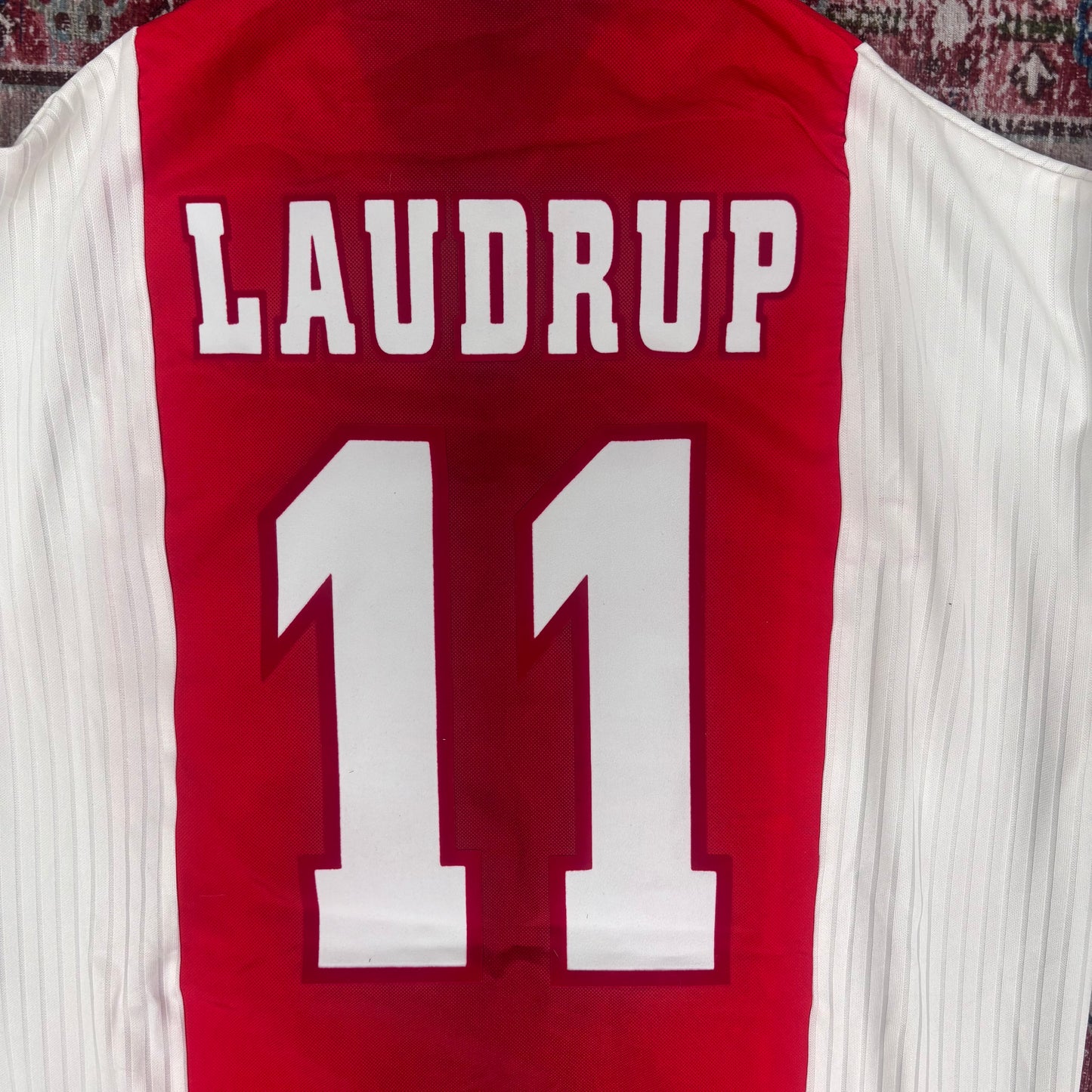 1997/1998 Ajax Amsterdam Home Shirt - Laudrup - L