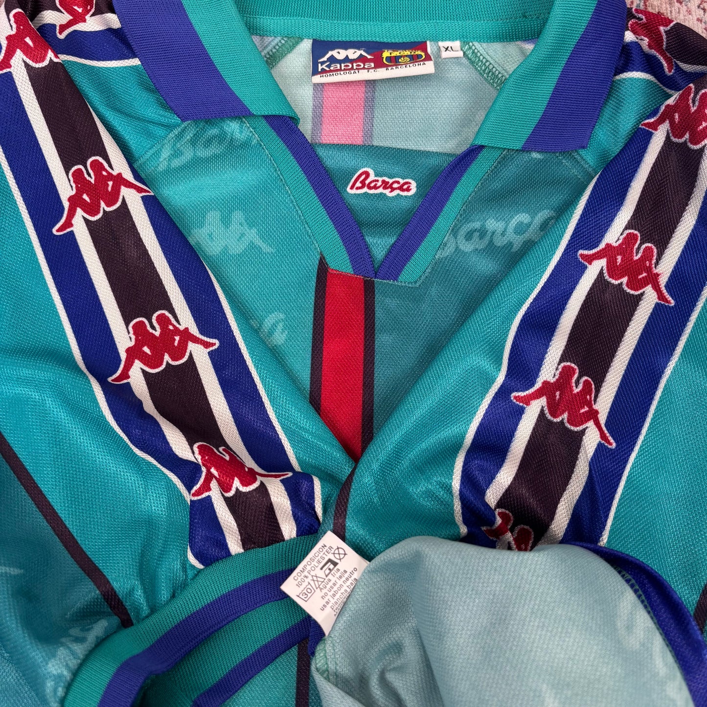 1996/97 Barcelona Away Shirt - Ronaldo Nazario - XL