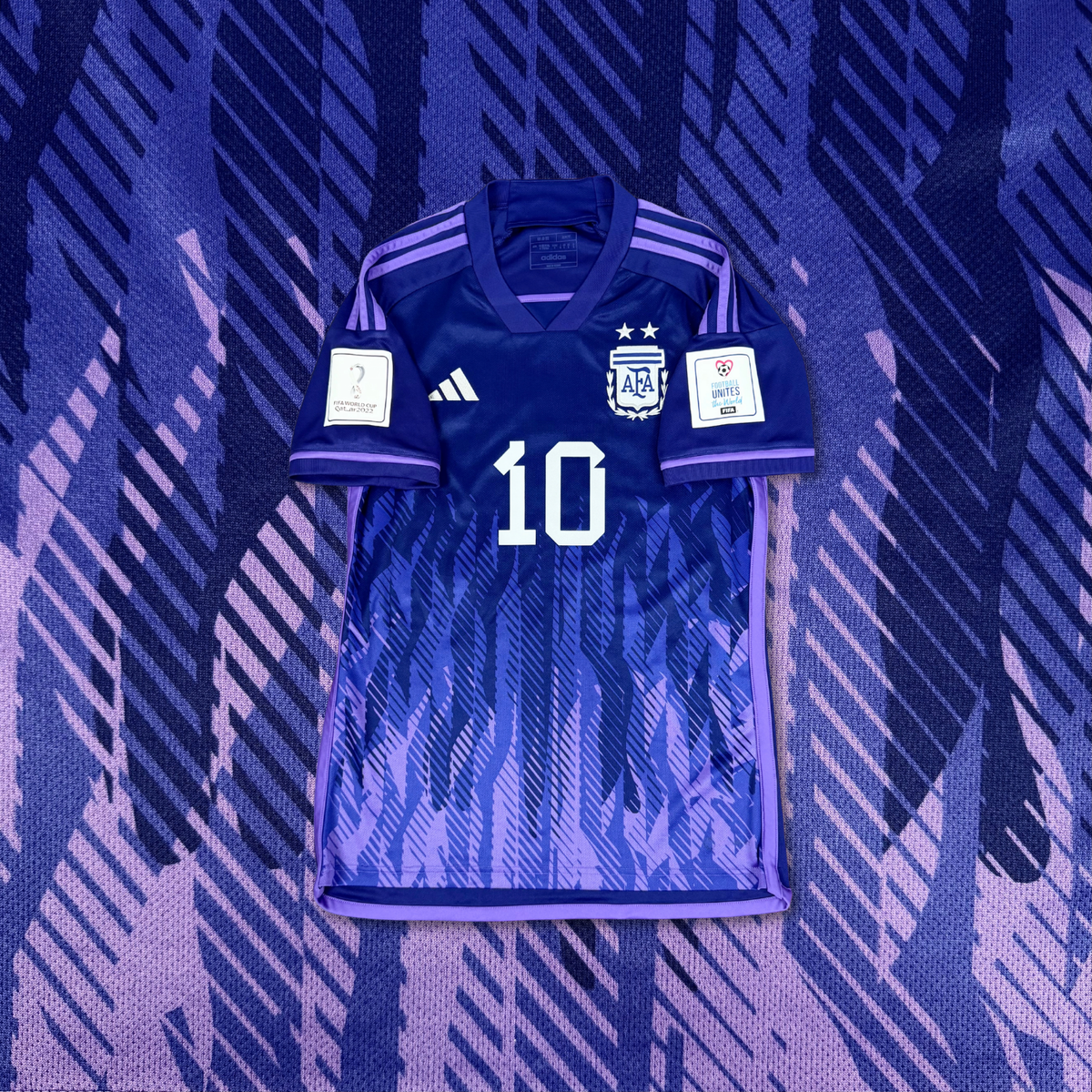 2022/23 Argentina Away Shirt - Messi - S