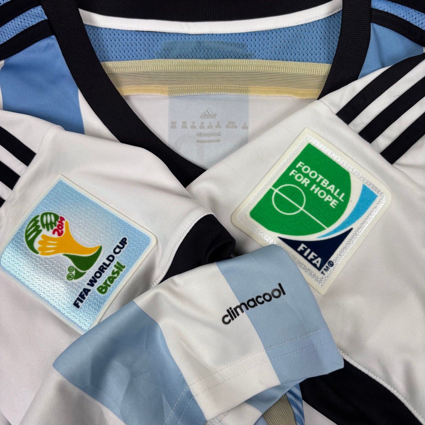 2014/15 Argentina Home Shirt - Messi - XXL