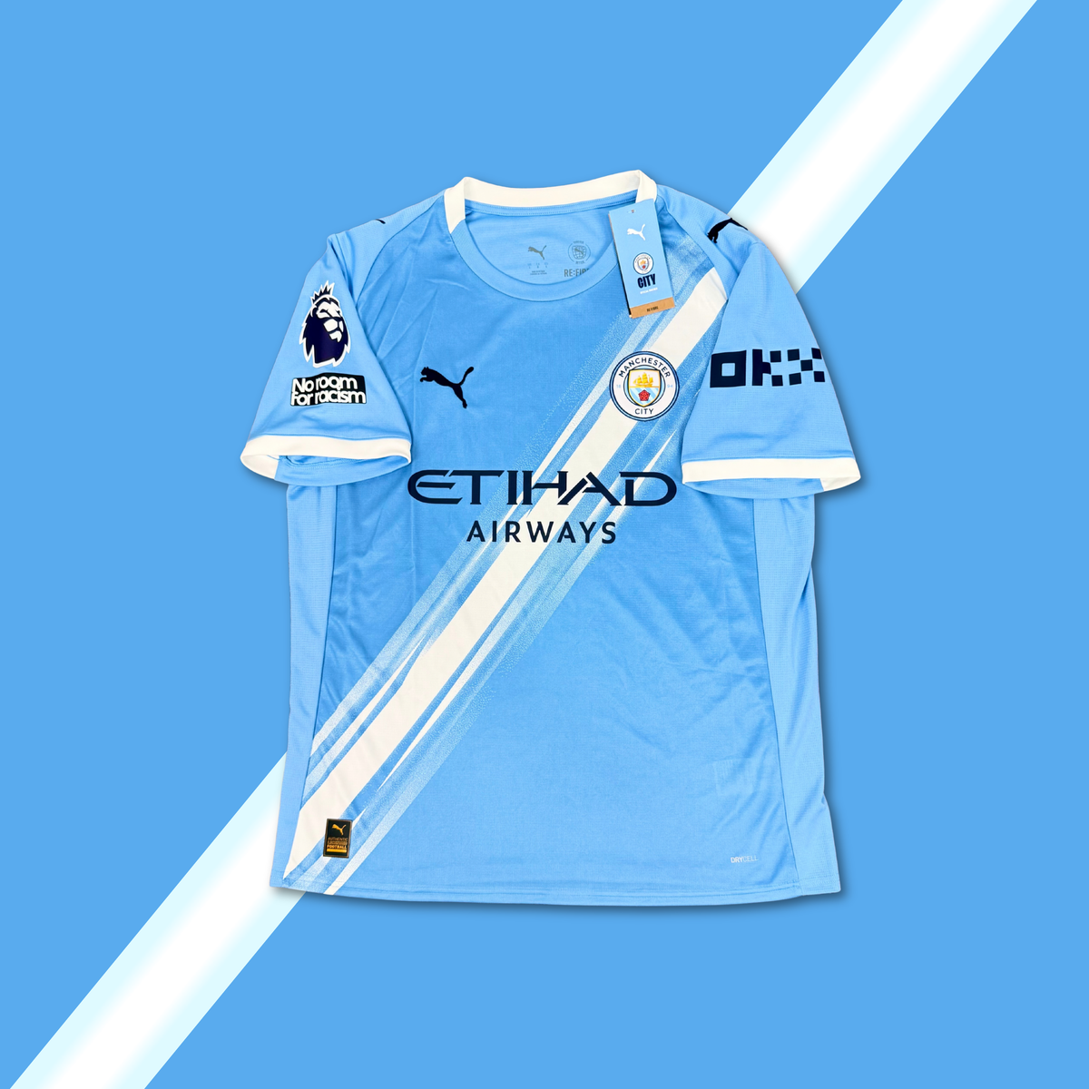 2025/26 Manchester City Home Shirt - Haaland - New with Tag - XL