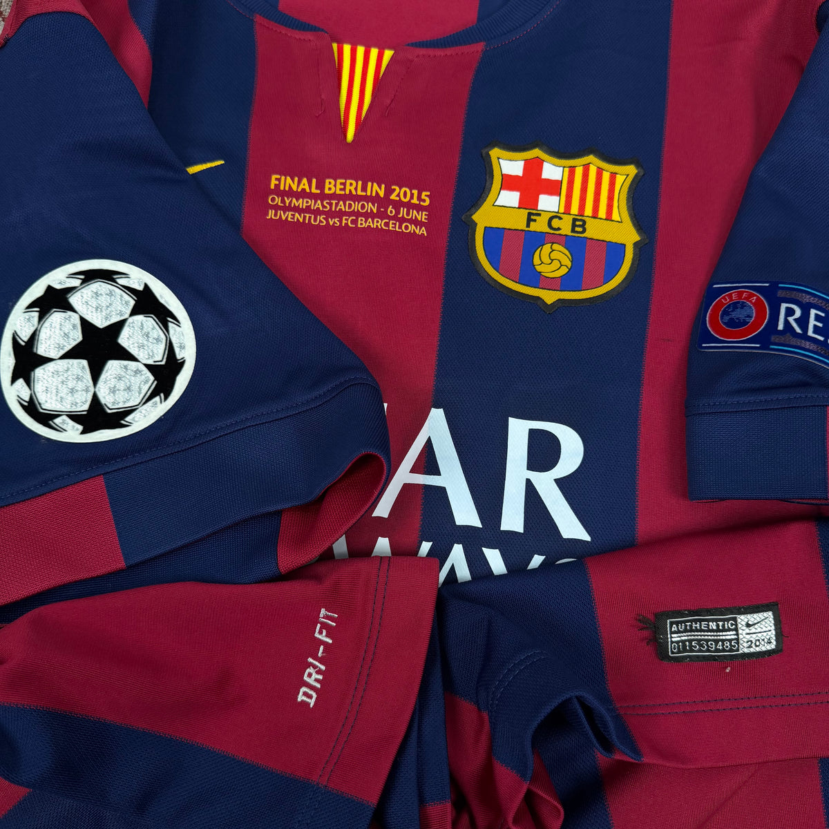 2014/15 Barcelona Home Shirt -  Neymar Jr - M