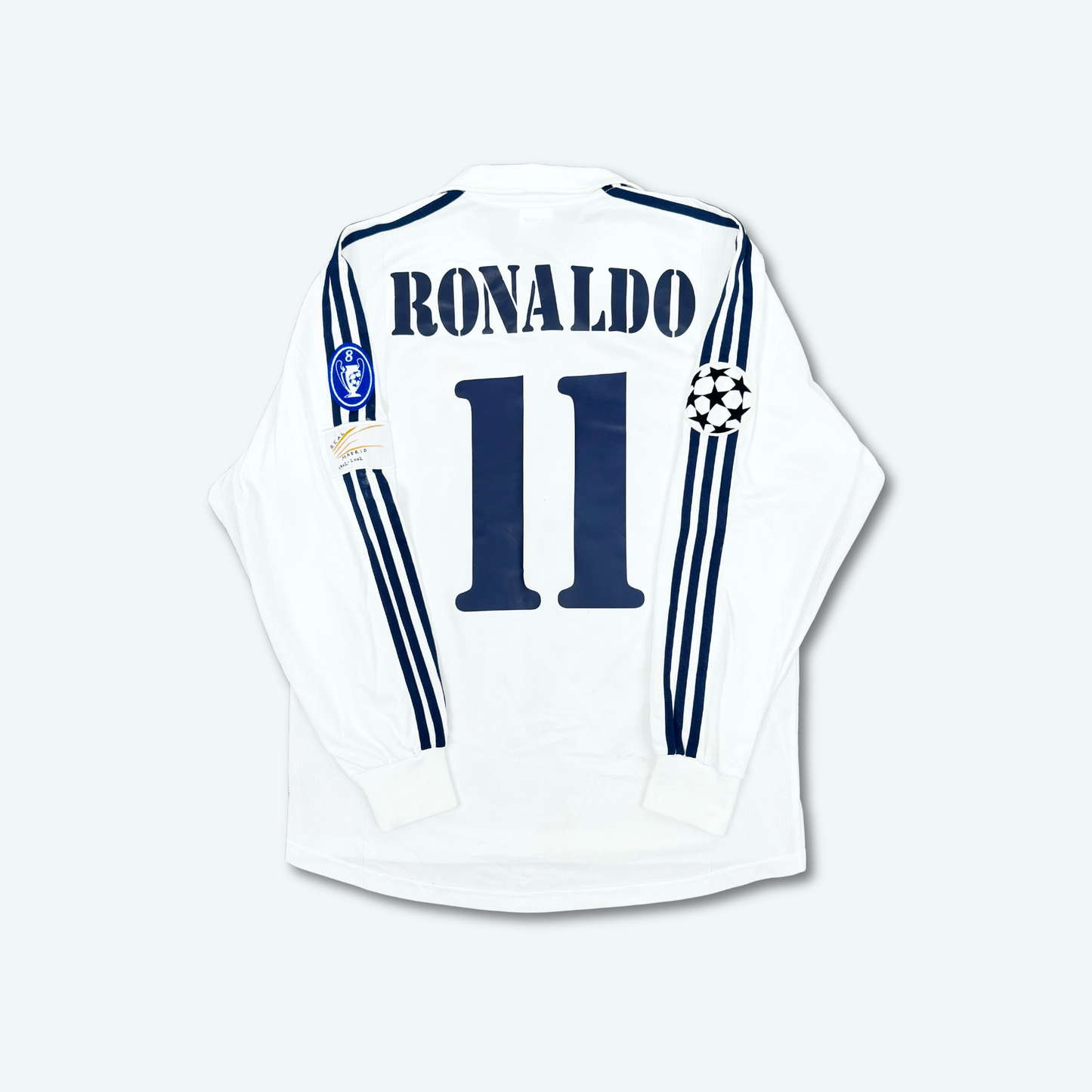 2002/03 Real Madrid Home Shirt - Ronaldo Nazario - M