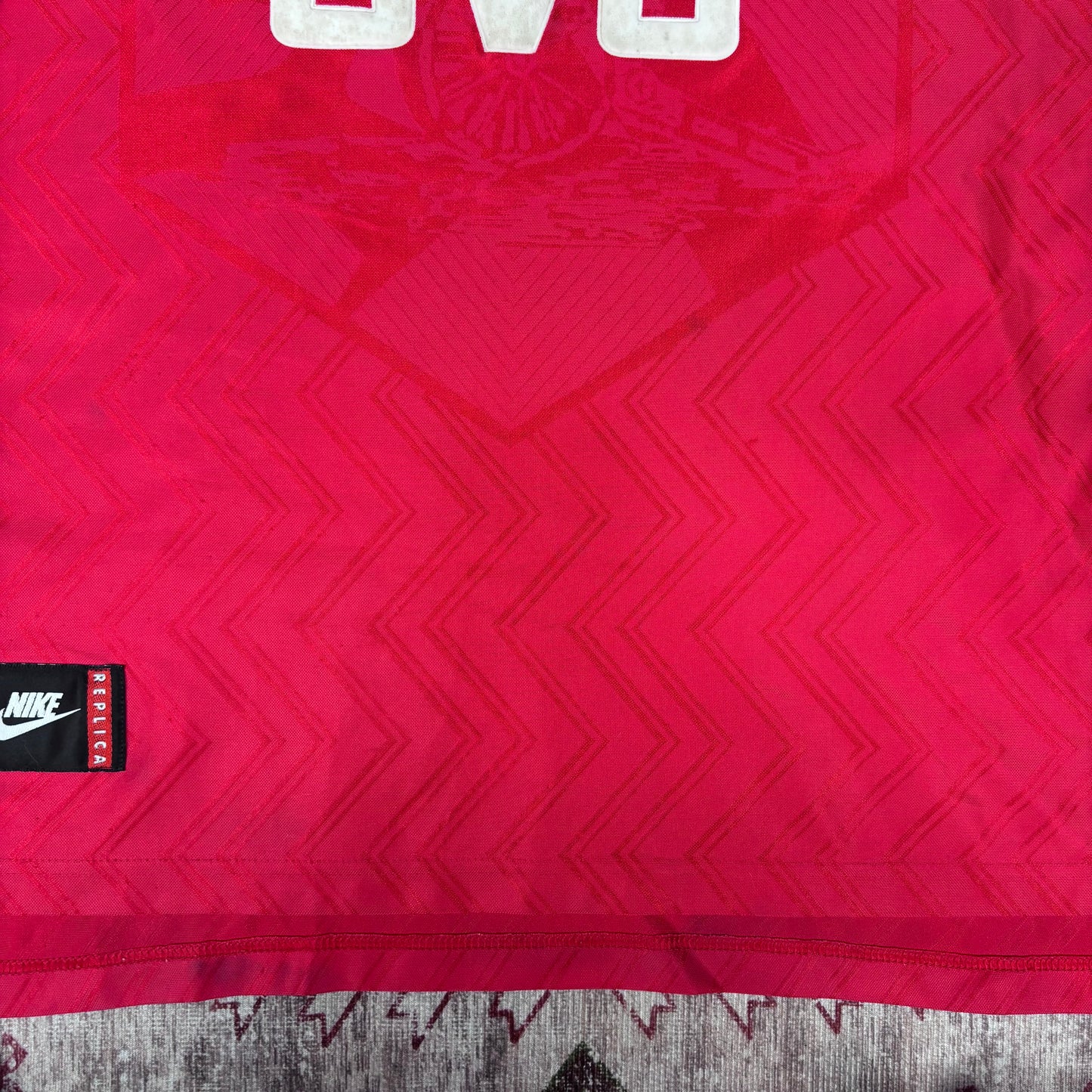 1997/98 Arsenal Home Shirt - Bergkamp - XL