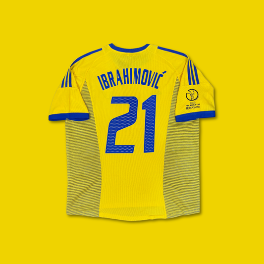 2002/03 Sweden Home Shirt - Ibrahimovic - L