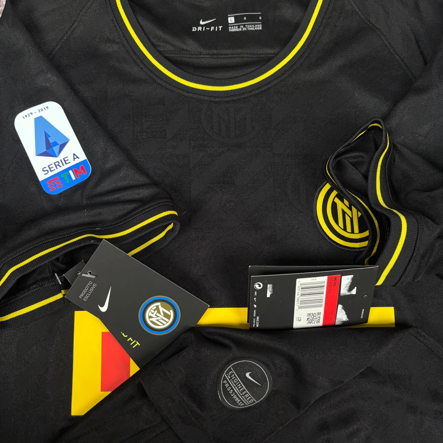 2019/20 Inter Milan Third - Alexis Sanchez - L - New with Tag