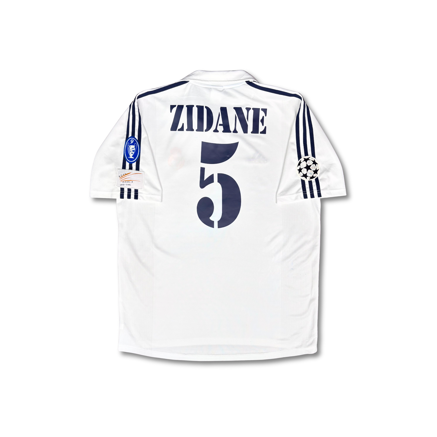 2002/03 Real Madrid Home Shirt -  Zidane - L