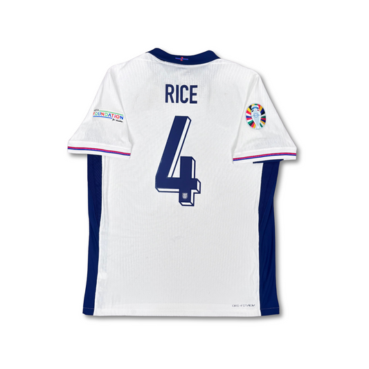 2024/25 England Home Shirt - Player Issue - Rice - L