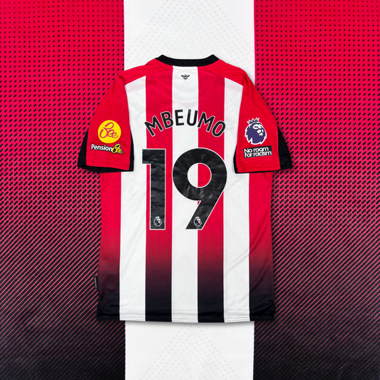 2024/25 Brentford Home Shirt - Mbeumo - L - New with Tag