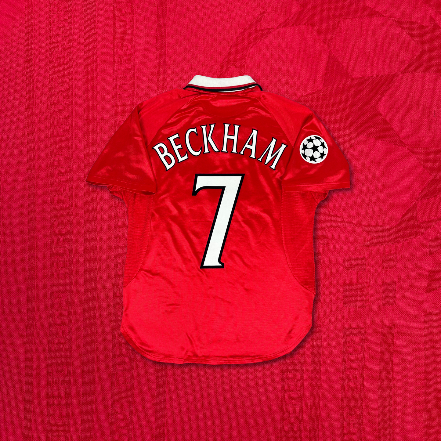 1999/00 Manchester United Cup Shirt - Beckham - M