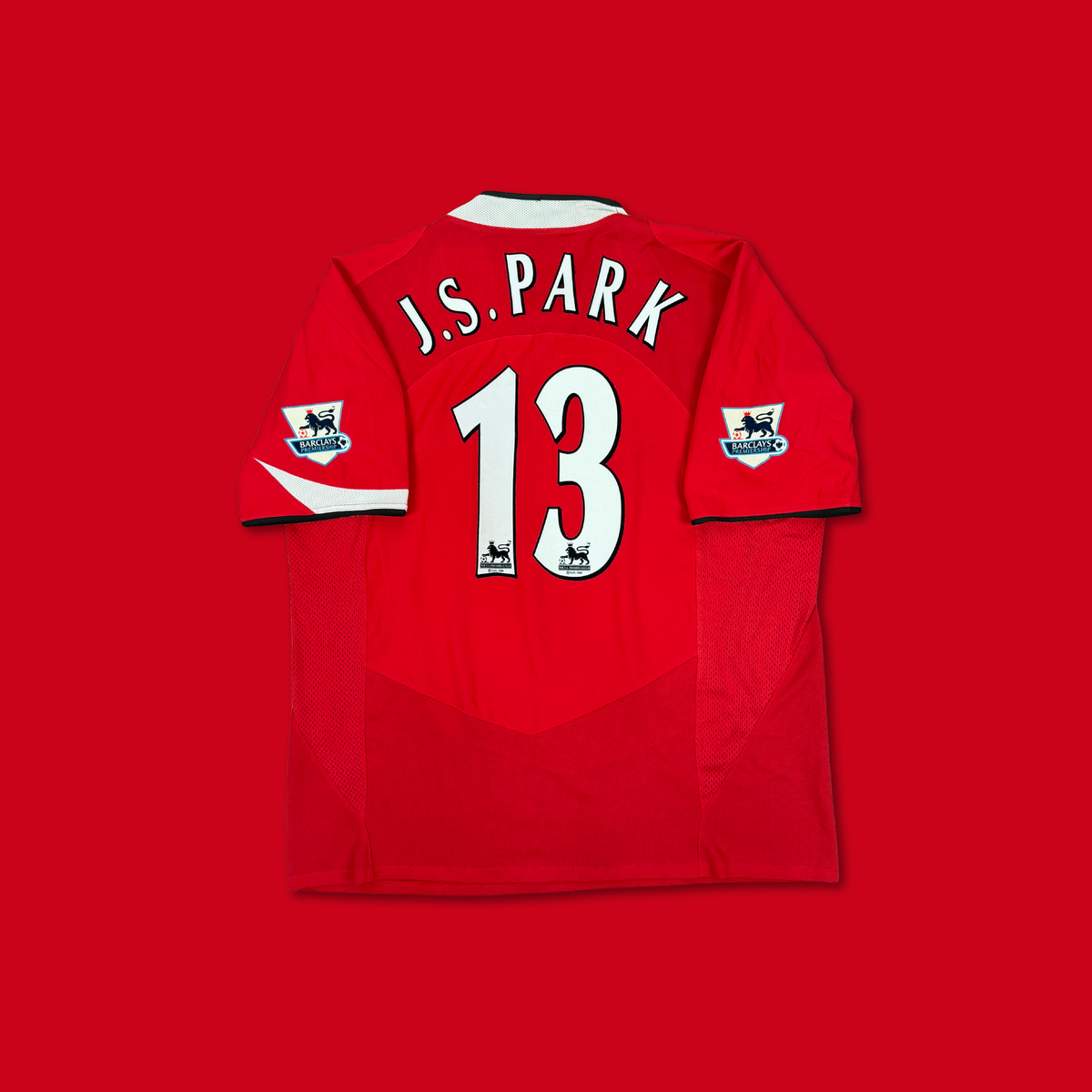 2005/06 Manchester United Home Shirt - Ji Sung Park - XL
